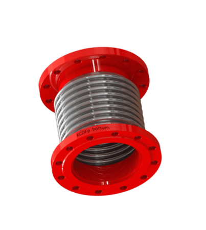 Компенсатор сильфонный осевой фланцевый через патрубок КСОFp Компенсатор сильфонный осевой фланцевый через патрубок КСОFp