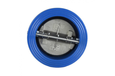 Клапан обратный чугунный двухстворчатый нержавеющий Клапан обратный чугунный двухстворчатый нержавеющий