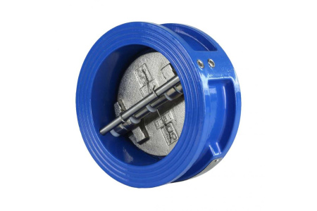 Клапан обратный чугунный двухстворчатый чугун Клапан обратный чугунный двухстворчатый чугун