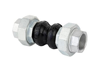 Компенсатор муфтовый Rushwork 505 (505-015-16 Ду15 Ру16) Компенсатор муфтовый Rushwork 505 (505-015-16 Ду15 Ру16)