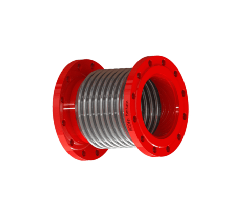 Компенсатор сильфонный осевой фланцевый через патрубок КСОFp Компенсатор сильфонный осевой фланцевый через патрубок КСОFp