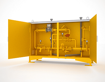 Газорегуляторные пункты ГРПУ на регуляторе давления РДБК (в шкафу) (ГРПУ-1А-1Н (-ЭК)) Газорегуляторные пункты ГРПУ на регуляторе давления РДБК (в шкафу) (ГРПУ-1А-1Н (-ЭК))