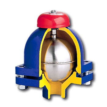 Клапан сапунный Zetkama FIG.918 муфтовый (Ду25 Pу16) Клапан сапунный Zetkama FIG.918 муфтовый (Ду25 Pу16)