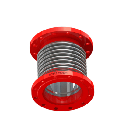 Компенсатор сильфонный многослойный фланцевый с внутренним экраном КСОF.З