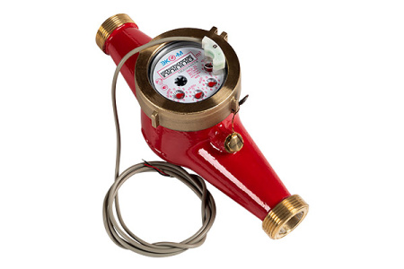 Крыльчатые многоструйные универсальные счетчики воды латунь УМЛ