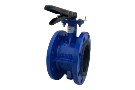 Затворы чугунные фланцевые EPDM