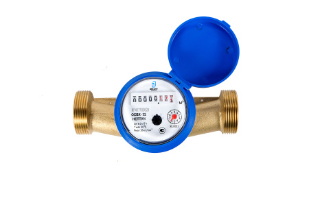 Крыльчатые одноструйные счетчики холодной воды ОСВХ в исполнении "Нептун"