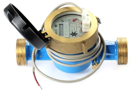 Крыльчатые мокроходные одноструйные счетчики холодной воды ВКМ с импульсным выходом