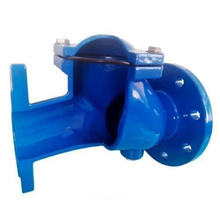 Клапан обратный чугунный шар чугун фланцевый