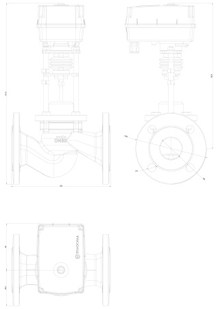 Регулирующие клапаны двухходовые TRV