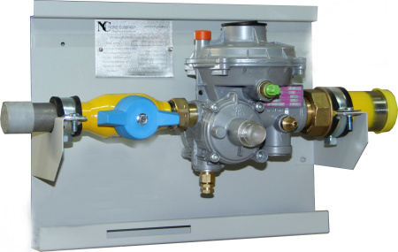 Газорегуляторные пункты ШРП-НОРД бытовой серии с одной линией редуцирования