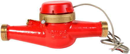 Крыльчатые многоструйные универсальные счетчики воды ВСКМ 90 с импульсным выходом