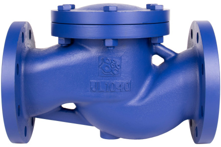 Клапан обратный подъемный Rushwork 487 чугунный фланцевый