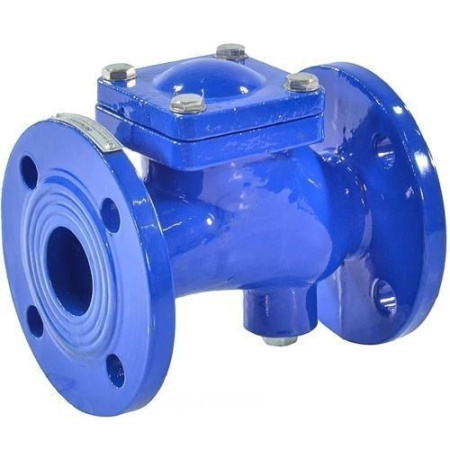 Клапан обратный чугунный шар чугун фланцевый