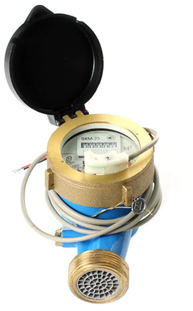 Крыльчатые мокроходные одноструйные счетчики холодной воды ВКМ с импульсным выходом