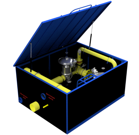 Газорегуляторные пункты ШРП-НОРД промышленной серии для подземной установки