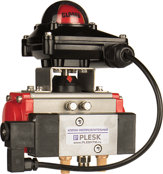 Комплект установочный для 1/4 об. пневмопривода Plesk (Р9107-8-24-AA1)